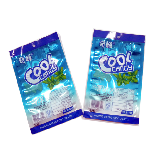 Download Custom printing poly packaging clear glossy plastic mint ... Yellowimages Mockups