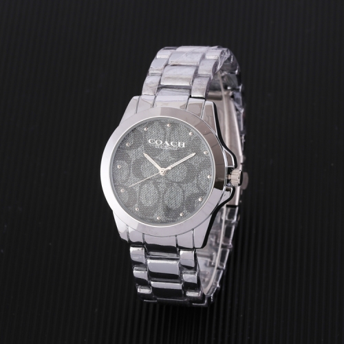 Stainless steel COACH women watches