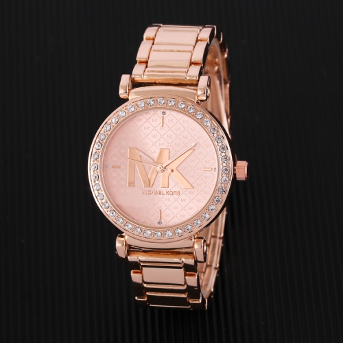 Stainless steel MK women watches