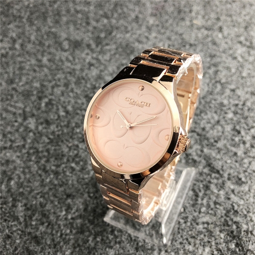 Stainless steel COACH women watches