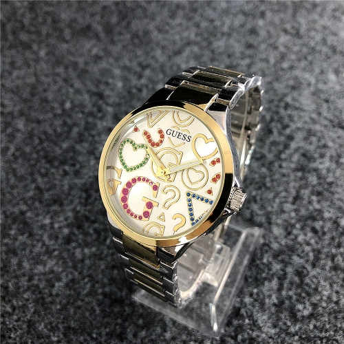 Stainless steel GUESS watches