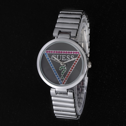 Stainless steel GUESS watches