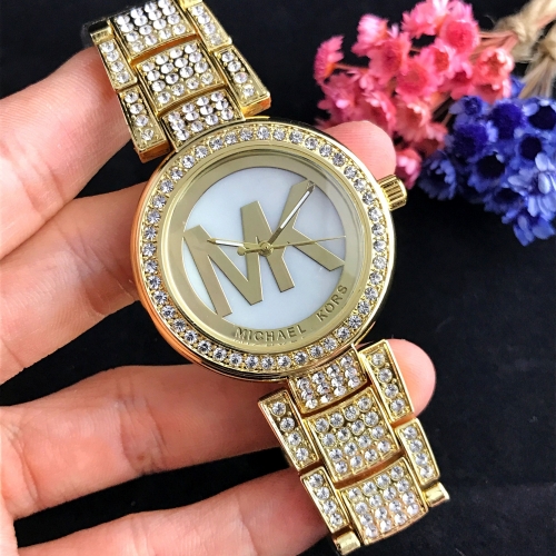 Stainless steel MK women watches