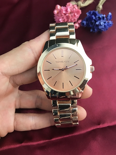 Stainless steel MK women watches