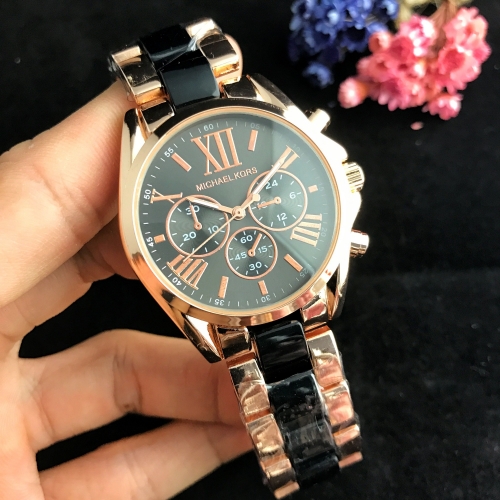 Stainless steel MK women watches