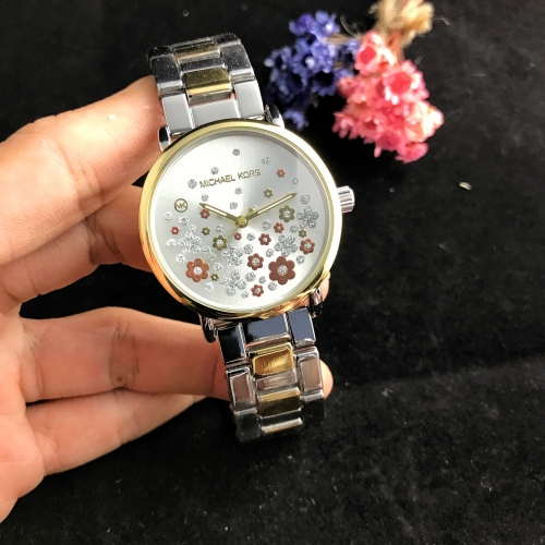 Stainless steel MK women watches