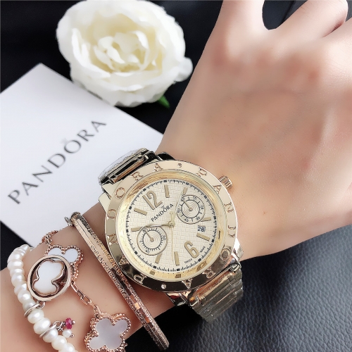 Stainless steel Pandor*a watches