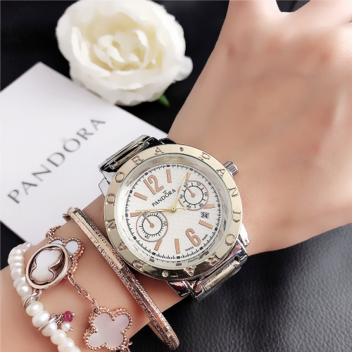 Stainless steel Pandor*a watches