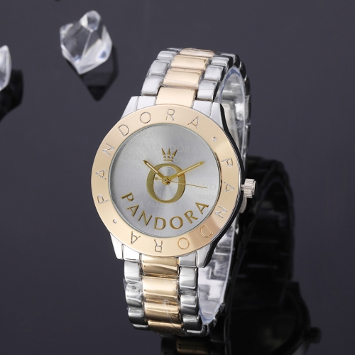 pandor*a stainless steel watch
