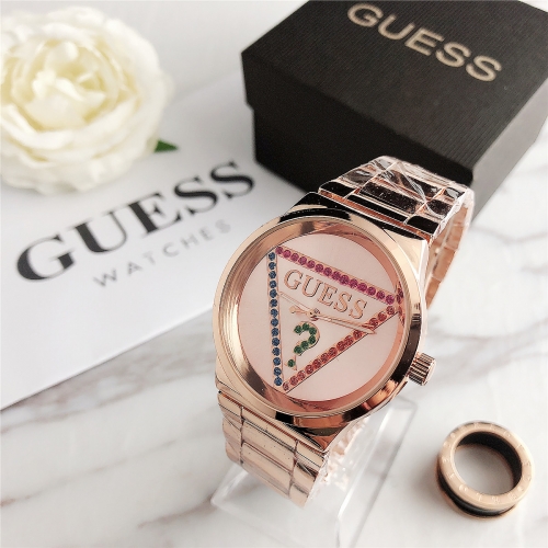 Stainless steel GUESS watches