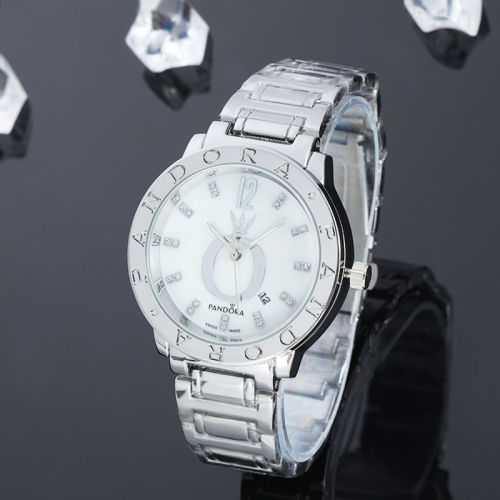 pandor*a stainless steel watch