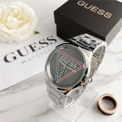 Stainless steel GUESS watches