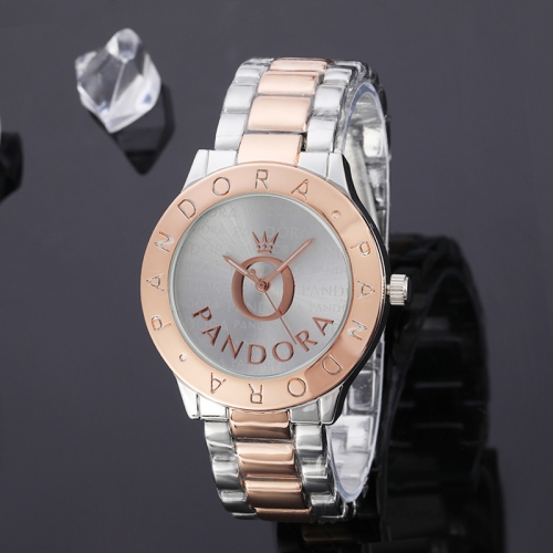 pandor*a stainless steel watch