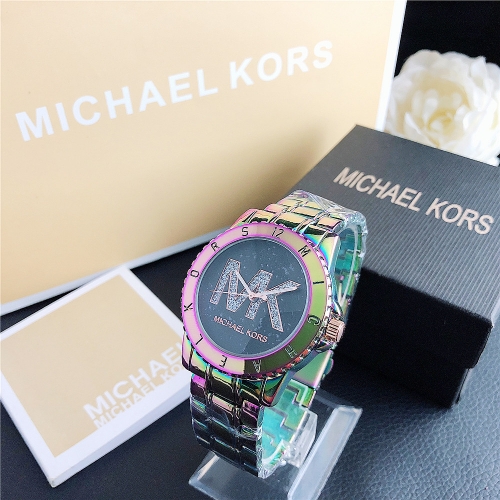 MK stainless steel watch