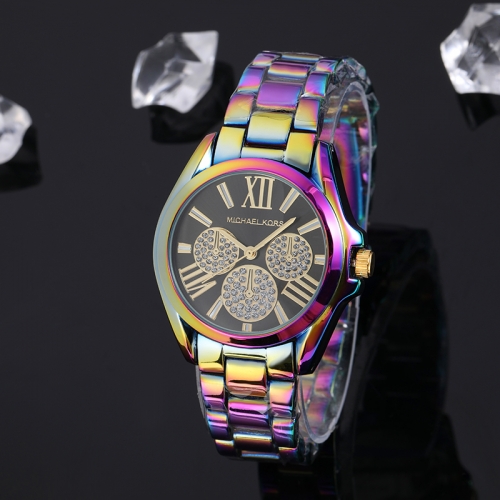 MK stainless steel watch