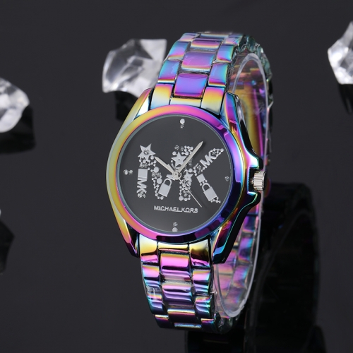 MK stainless steel watch