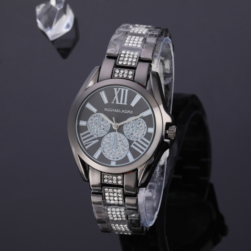 MK stainless steel watch