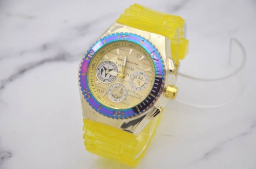 Colorful stainless steel techino marin watch