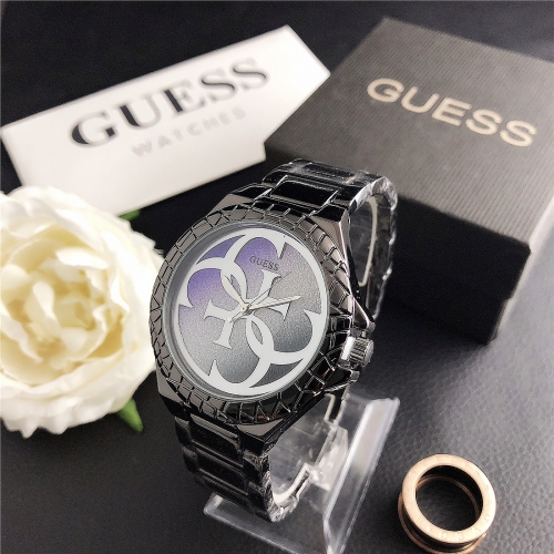 stainless steel Guess watch