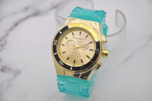 Colorful stainless steel techino marin watch