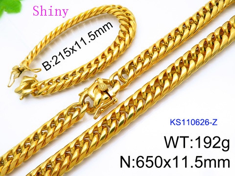 K200519-KS110626-Z    Necklace Bracelet for Men