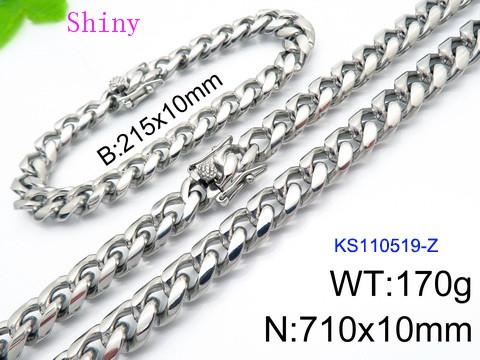 K200519-KS110519-Z  Necklace Bracelet for Men