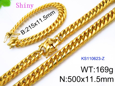 K200519-KS110623-Z Necklace Bracelet for Men-84