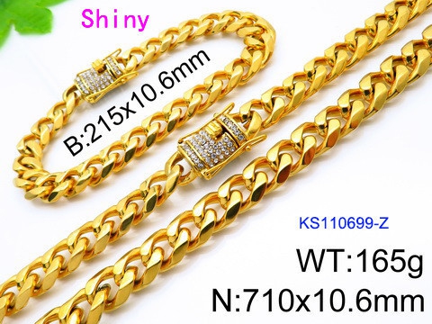 K200519-KS110699-Z Necklace Bracelet for Men-98