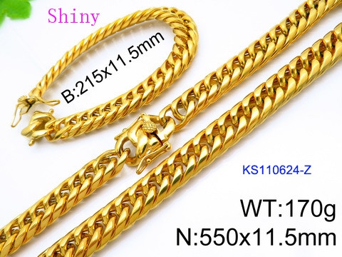 K200519-KS110624-Z    Necklace Bracelet for Men