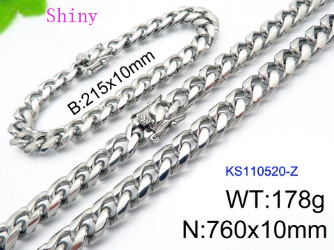 K200519-KS110520-Z  Necklace Bracelet for Men