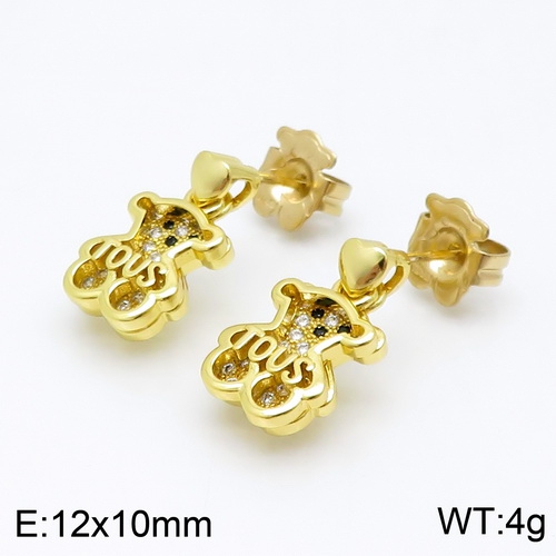 Stainless steel TOU*S Earring D200826-ED-120G