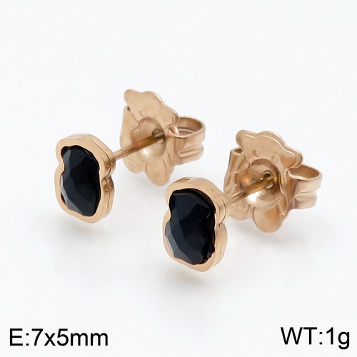 Stainless steel TOU*S Earring D200826-ED-117R-P8