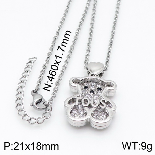 Stainless steel TOU*S Necklace D200826-XL-070S