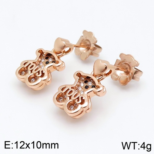 Stainless steel TOU*S Earring D200826-ED-120R