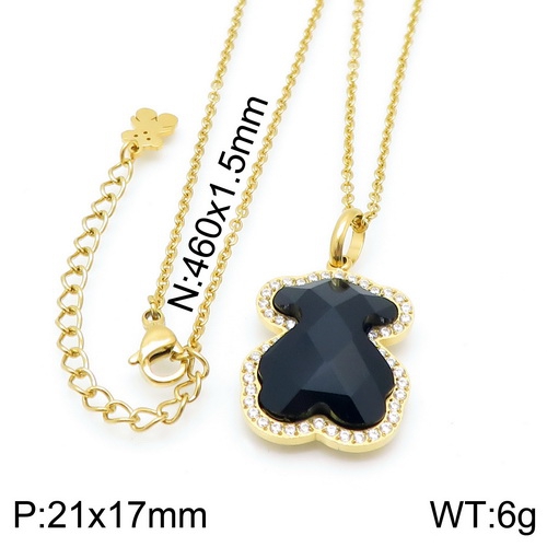 Stainless steel TOU*S Necklace D200826-XL-073G-P27A