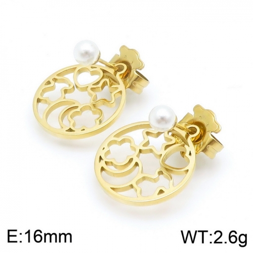 Stainless steel TOU*S Earring D200826-ED-123G