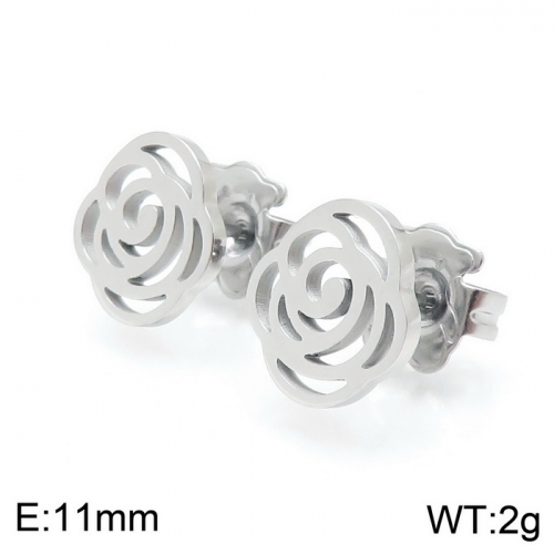 Stainless steel TOU*S Earring D200826-ED-122S-P8
