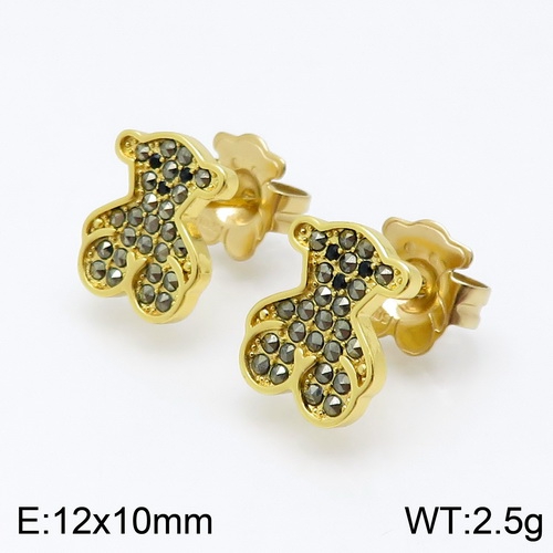 Stainless steel TOU*S Earring D200826-ED-118G