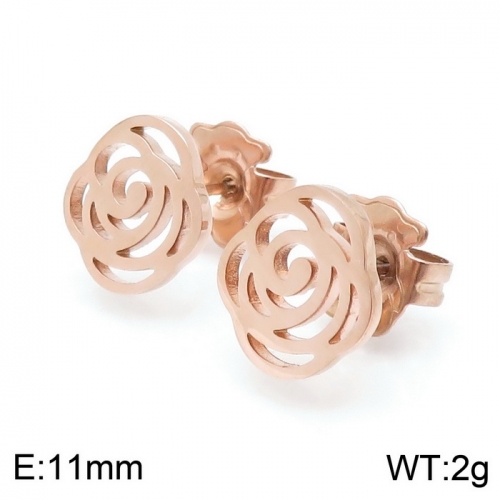 Stainless steel TOU*S Earring D200826-ED-122R-9A