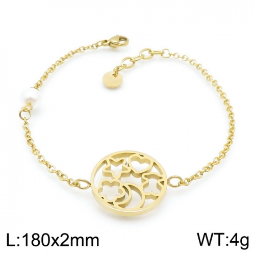Stainless steel TOU*S Bangle D200826-SL-097G