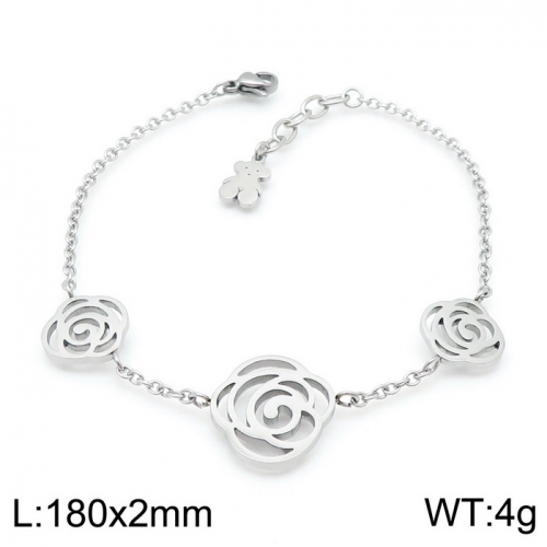 Stainless steel TOU*S Bangle D200826-SL-096S