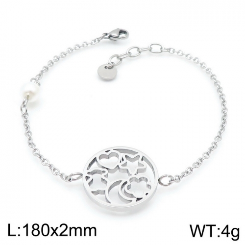 Stainless steel TOU*S Bangle D200826-SL-097S