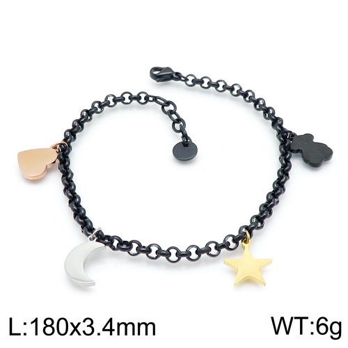 Stainless steel TOU*S Bangle D200826-SL-095B