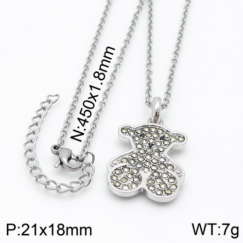 Stainless steel TOU*S Necklace D200826-XL-068S
