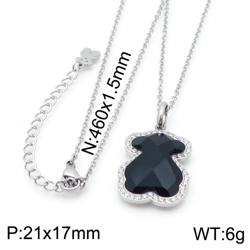 Stainless steel TOU*S Necklace D200826-XL-073S-P25