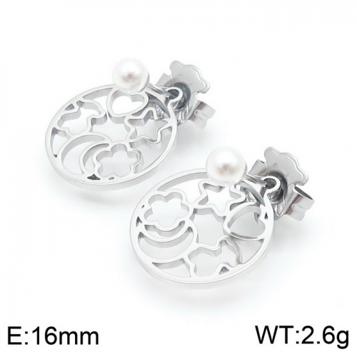 Stainless steel TOU*S Earring D200826-ED-123S