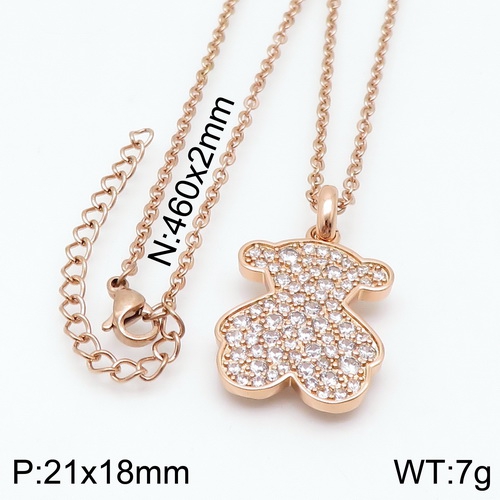 Stainless steel TOU*S Necklace D200826-XL-069R