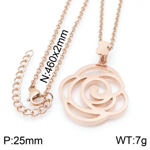Stainless steel TOU*S Necklace D200826-XL-075R