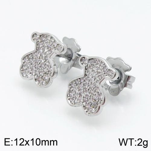 Stainless steel TOU*S Earring D200826-ED-119S-P14A
