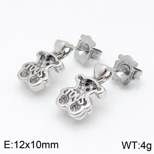 Stainless steel TOU*S Earring D200826-ED-120S